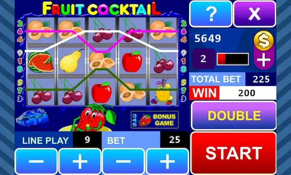 Скачать Fruit Cocktail Slot [Взлом Много монет и МОД Меню] версия 2.9.5 на Андроид