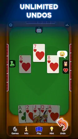 Скачать Hearts: Card Game [Взлом на монеты и МОД Меню] версия 2.1.1 на Андроид