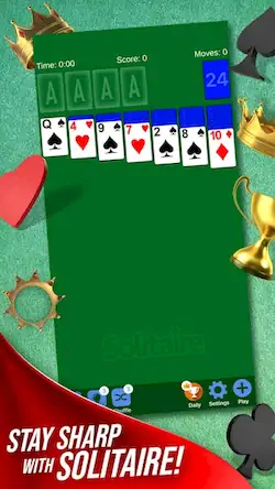 Скачать Solitaire + Card Game by Zynga [Взлом Бесконечные деньги и МОД Меню] версия 0.7.7 на Андроид