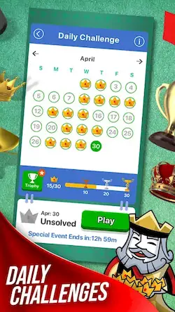 Скачать Solitaire + Card Game by Zynga [Взлом Бесконечные деньги и МОД Меню] версия 0.7.7 на Андроид