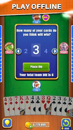 Скачать Spades Saga: Offline Card Game [Взлом на деньги и МОД Меню] версия 2.8.9 на Андроид