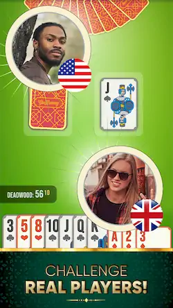 Скачать Джин Рамми: Карточная Игра [Взлом Много денег и МОД Меню] версия 1.6.7 на Андроид