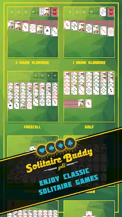 Скачать Solitaire Buddy Gold [Взлом Бесконечные деньги и МОД Меню] версия 2.4.1 на Андроид