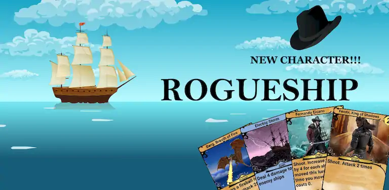 Скачать RogueShip - RPG Roguelike Card [Взлом Бесконечные монеты и МОД Меню] версия 0.1.8 на Андроид