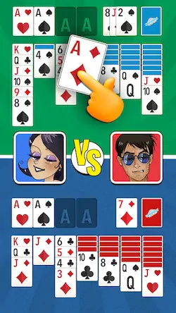 Скачать Solitaire Plus Klondike Online [Взлом на монеты и МОД Меню] версия 1.9.3 на Андроид