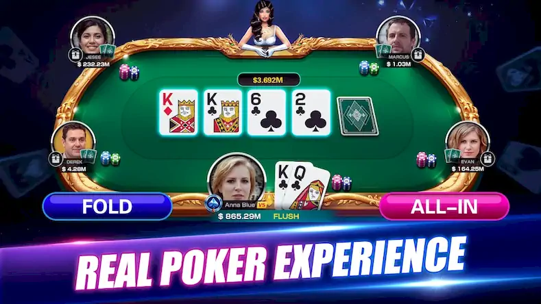 Скачать Winning Poker™ - Texas Holdem [Взлом на деньги и МОД Меню] версия 0.7.2 на Андроид