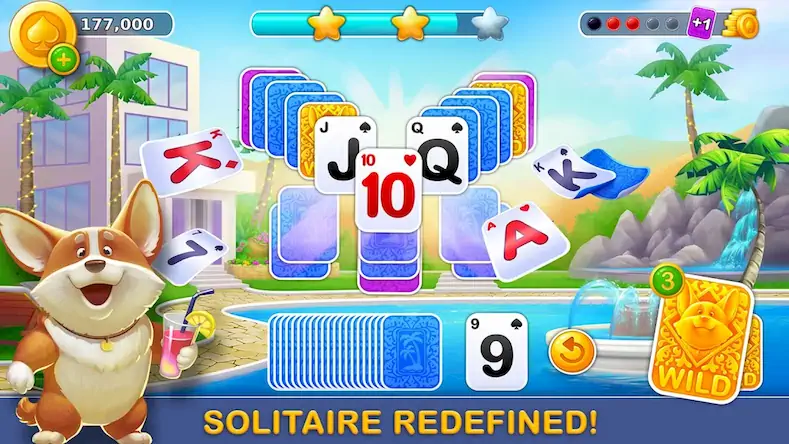 Скачать Seaside Solitaire: Сard Games [Взлом Бесконечные монеты и МОД Меню] версия 0.9.7 на Андроид