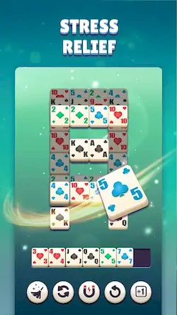 Скачать Solitaire Triple Match [Взлом Много монет и МОД Меню] версия 2.2.1 на Андроид