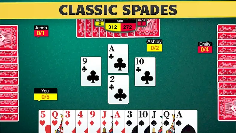 Скачать Spades [Взлом Много денег и МОД Меню] версия 1.2.7 на Андроид