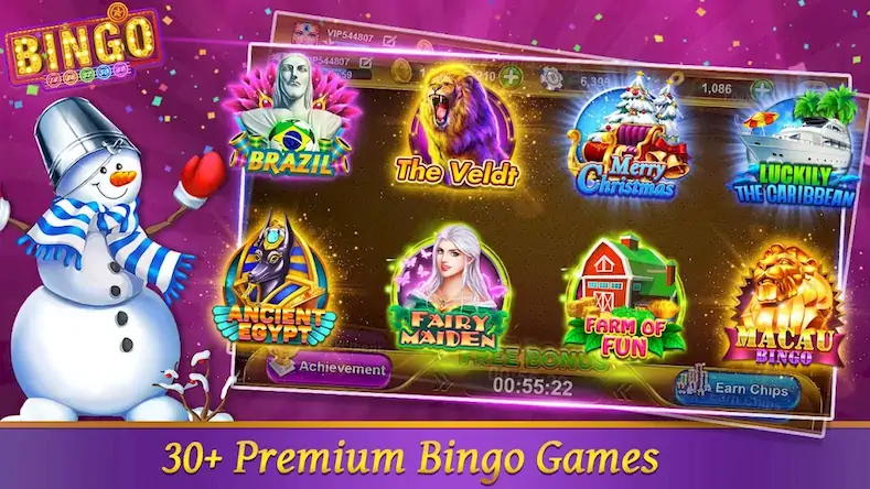 Скачать Bingo Happy HD - Bingo Games [Взлом Много денег и МОД Меню] версия 1.6.4 на Андроид