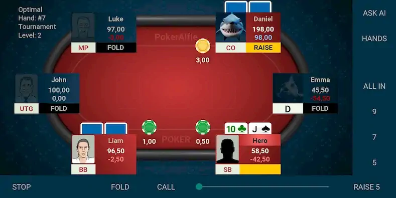 Скачать Offline Poker AI - PokerAlfie [Взлом Бесконечные монеты и МОД Меню] версия 1.1.6 на Андроид