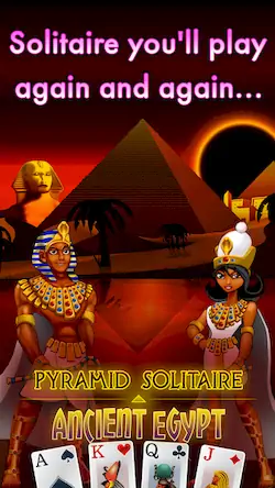 Скачать Pyramid Solitaire - Egypt [Взлом на монеты и МОД Меню] версия 2.9.1 на Андроид