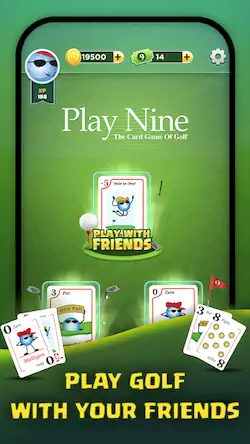 Скачать Play Nine: Golf Card Game [Взлом Бесконечные деньги и МОД Меню] версия 2.9.1 на Андроид