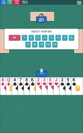 Скачать Spades Card Game [Взлом на монеты и МОД Меню] версия 1.5.3 на Андроид