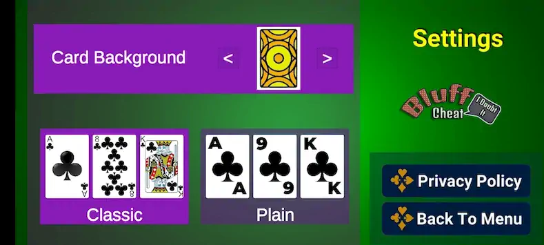 Скачать Bluff Card Game [Взлом Много денег и МОД Меню] версия 1.9.9 на Андроид