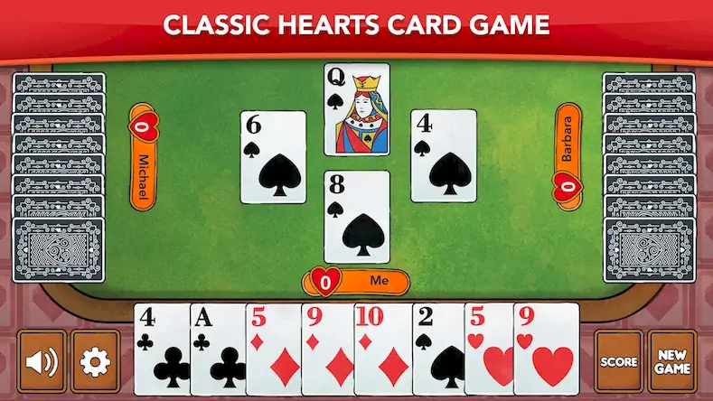 Скачать Hearts - Card Game Classic [Взлом Бесконечные монеты и МОД Меню] версия 2.4.6 на Андроид
