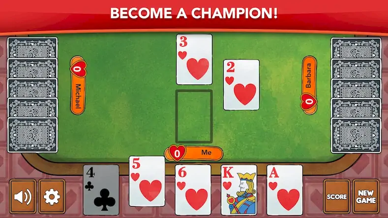 Скачать Hearts - Card Game Classic [Взлом Бесконечные монеты и МОД Меню] версия 2.4.6 на Андроид