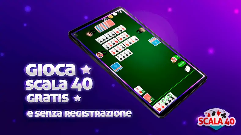 Скачать Scala 40 Online - Gioco Carte [Взлом Бесконечные деньги и МОД Меню] версия 2.5.9 на Андроид