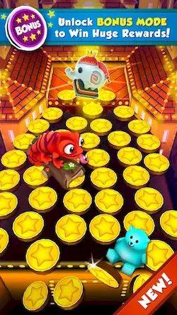 Скачать Coin Dozer - Призы [Взлом Бесконечные деньги и МОД Меню] версия 0.5.8 на Андроид