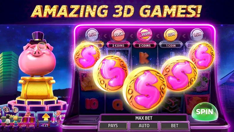 Скачать POP! Slots™ Казино игры Вегаса [Взлом на деньги и МОД Меню] версия 2.4.7 на Андроид