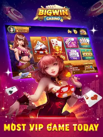 Скачать Big Win Casino - Tongits Pusoy [Взлом на деньги и МОД Меню] версия 0.6.6 на Андроид