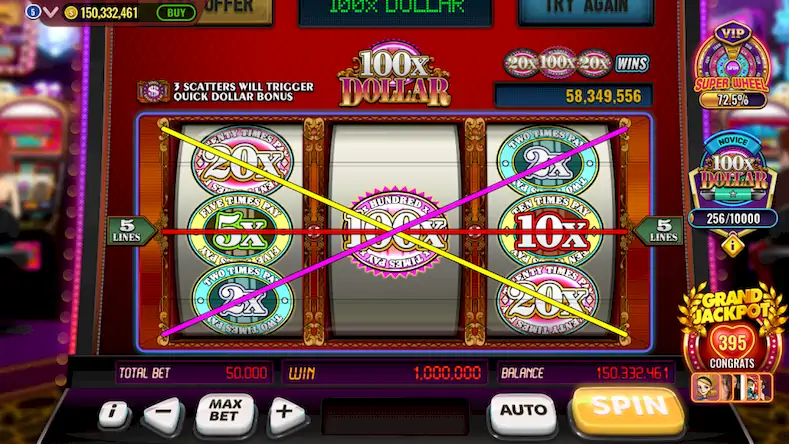 Скачать Vegas Live Slots: Casino Games [Взлом на деньги и МОД Меню] версия 2.7.3 на Андроид