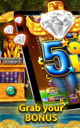 Скачать Slots - Pharaoh's Way Casino [Взлом Много монет и МОД Меню] версия 0.5.4 на Андроид
