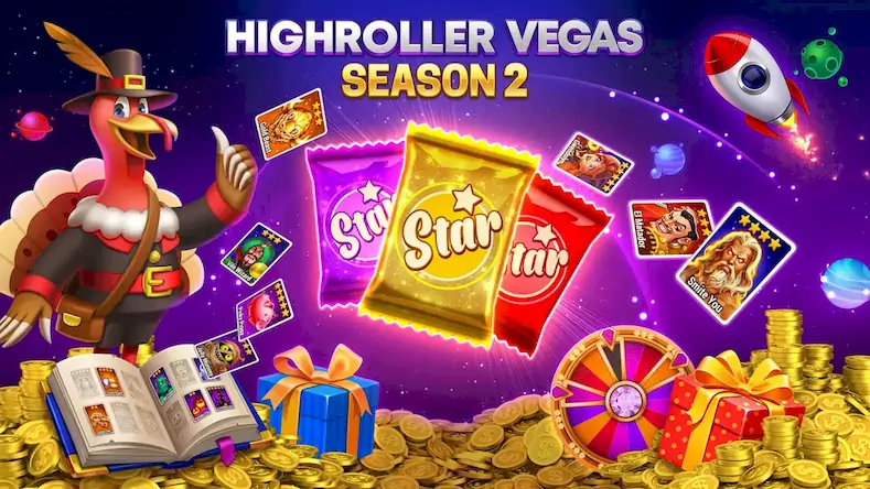 Скачать HighRoller Vegas: Casino Slots [Взлом Бесконечные монеты и МОД Меню] версия 1.8.9 на Андроид