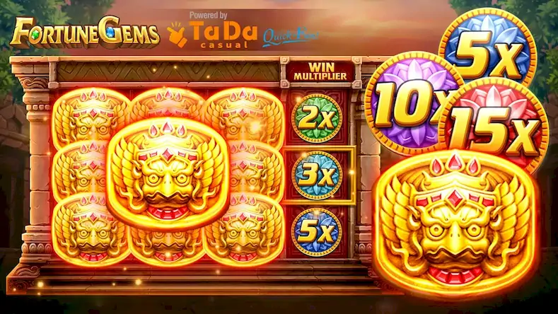 Скачать Slot Fortune Gems - TaDa Games [Взлом Бесконечные монеты и МОД Меню] версия 0.1.1 на Андроид