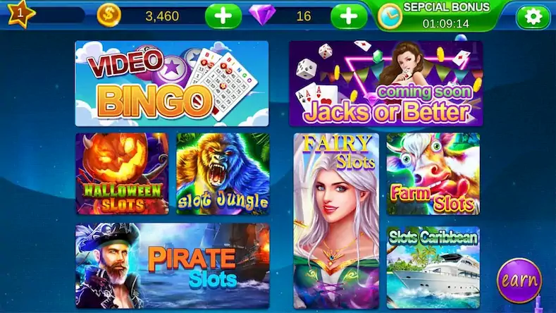 Скачать Offline Casino Jackpot Slots [Взлом Много монет и МОД Меню] версия 1.8.3 на Андроид
