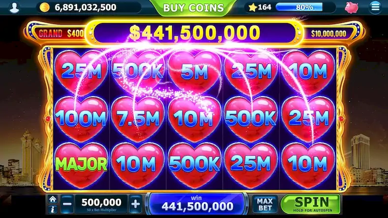 Скачать Slots of Vegas [Взлом на деньги и МОД Меню] версия 1.4.8 на Андроид
