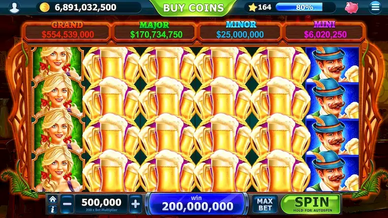 Скачать Slots of Vegas [Взлом на деньги и МОД Меню] версия 1.4.8 на Андроид