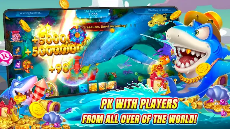 Скачать Royal World: Slots Fish Games [Взлом Бесконечные деньги и МОД Меню] версия 0.3.6 на Андроид