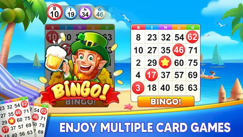 Скачать Бинго отпуск: Бинго Игры [Взлом на деньги и МОД Меню] версия 2.2.1 на Андроид