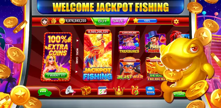 Скачать Dragon King Fishing Slot [Взлом Много денег и МОД Меню] версия 0.4.1 на Андроид