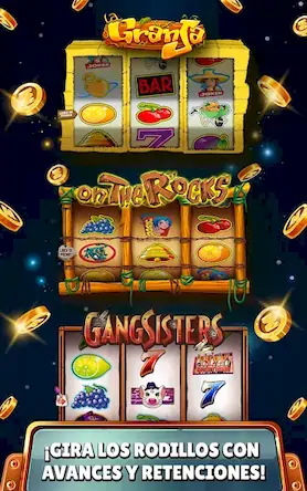 Скачать Mundo Slots - Tragaperras Bar [Взлом на монеты и МОД Меню] версия 1.5.5 на Андроид