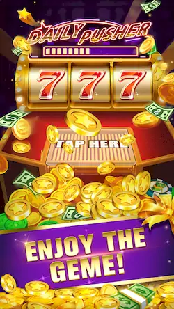 Скачать Daily Pusher Slots 777 [Взлом на деньги и МОД Меню] версия 1.4.2 на Андроид