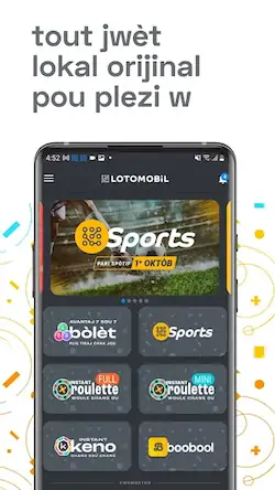 Скачать Lotomobil Sports & Bolet [Взлом Много монет и МОД Меню] версия 2.6.7 на Андроид