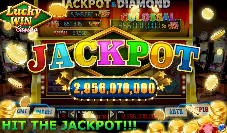 Скачать Lucky Win Casino™ SLOTS GAME [Взлом Бесконечные монеты и МОД Меню] версия 2.7.2 на Андроид