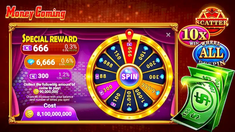 Скачать Money Coming Slot-TaDa Games [Взлом Много денег и МОД Меню] версия 0.1.3 на Андроид