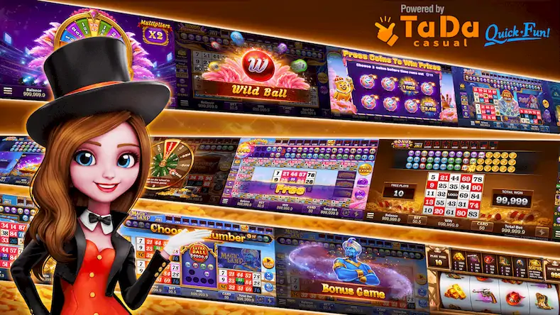 Скачать Bônus Bingo Casino-TaDa Games [Взлом Много монет и МОД Меню] версия 1.4.6 на Андроид