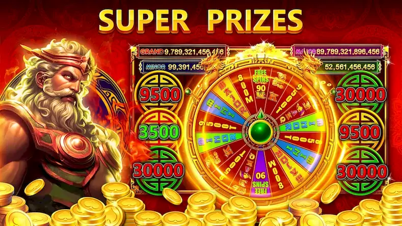 Скачать Казино с джекпотом: Zeus Slots [Взлом Бесконечные монеты и МОД Меню] версия 0.3.5 на Андроид