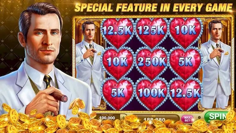 Скачать Slots Rush: Vegas Casino Slots [Взлом на деньги и МОД Меню] версия 1.6.9 на Андроид