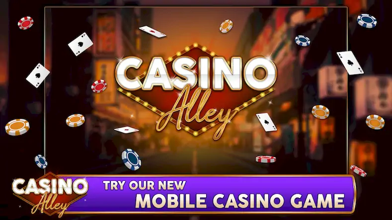 Скачать The Casino Alley [Взлом Бесконечные монеты и МОД Меню] версия 2.5.2 на Андроид