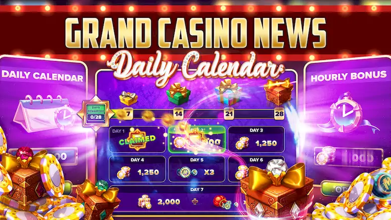 Скачать Grand Casino: Slots & Bingo [Взлом на монеты и МОД Меню] версия 0.2.3 на Андроид