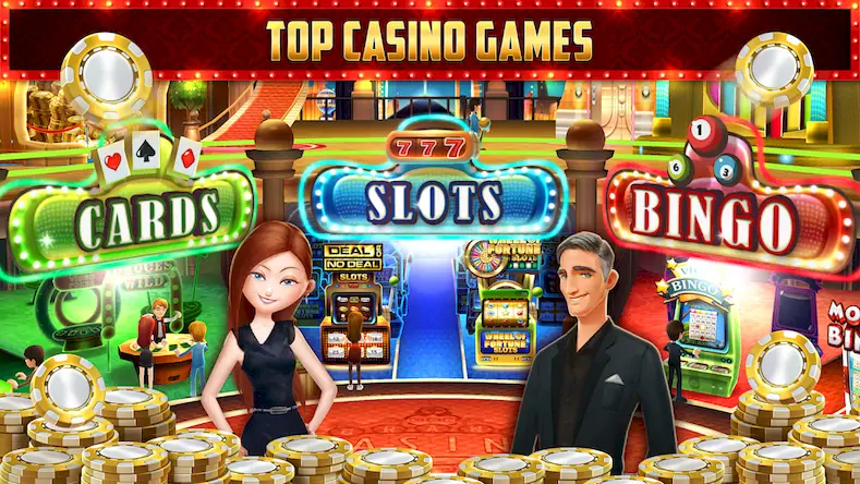 Скачать Grand Casino: Slots & Bingo [Взлом на монеты и МОД Меню] версия 0.2.3 на Андроид