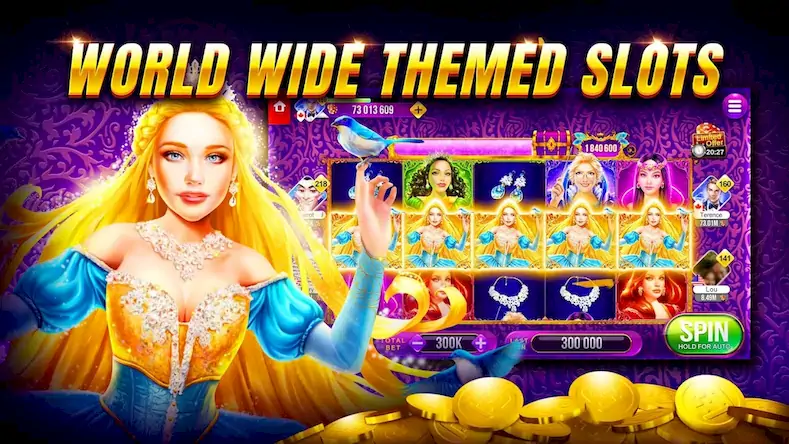 Скачать Neverland casino: казино слоты [Взлом Много денег и МОД Меню] версия 1.9.5 на Андроид