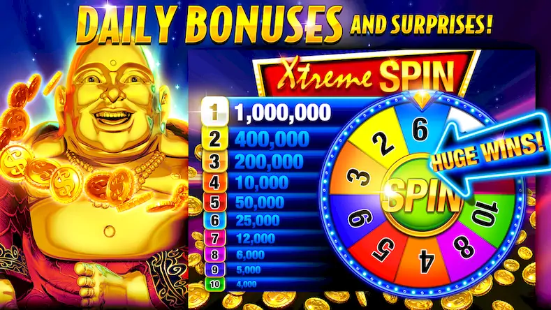 Скачать Xtreme Slots: 777 Vegas Casino [Взлом Бесконечные монеты и МОД Меню] версия 2.6.4 на Андроид