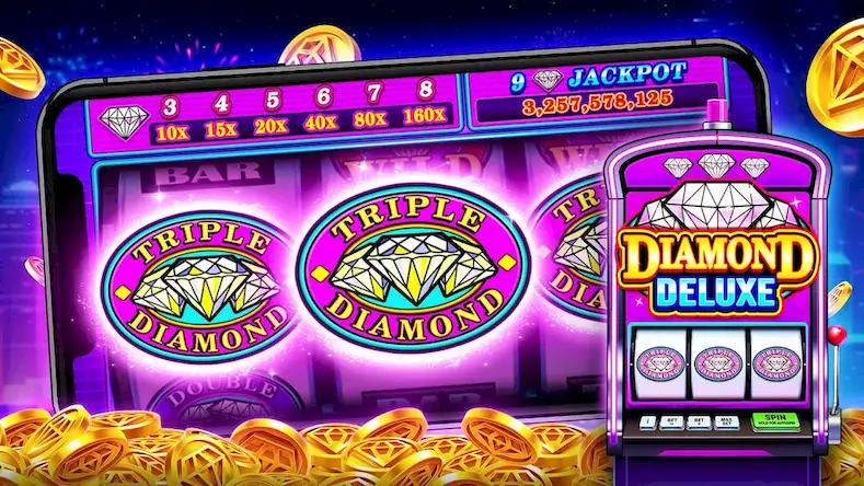 Скачать Double Rich - Classic Slots [Взлом Много монет и МОД Меню] версия 1.1.1 на Андроид