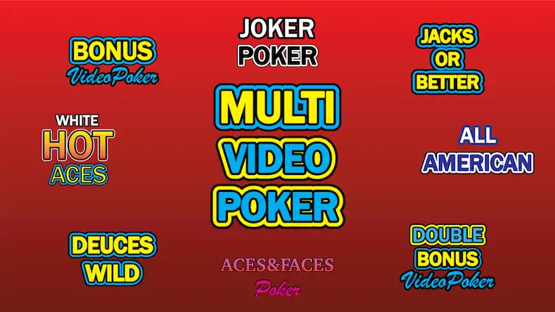 Скачать Multi-Hand Video Poker™ Games [Взлом на деньги и МОД Меню] версия 0.2.6 на Андроид